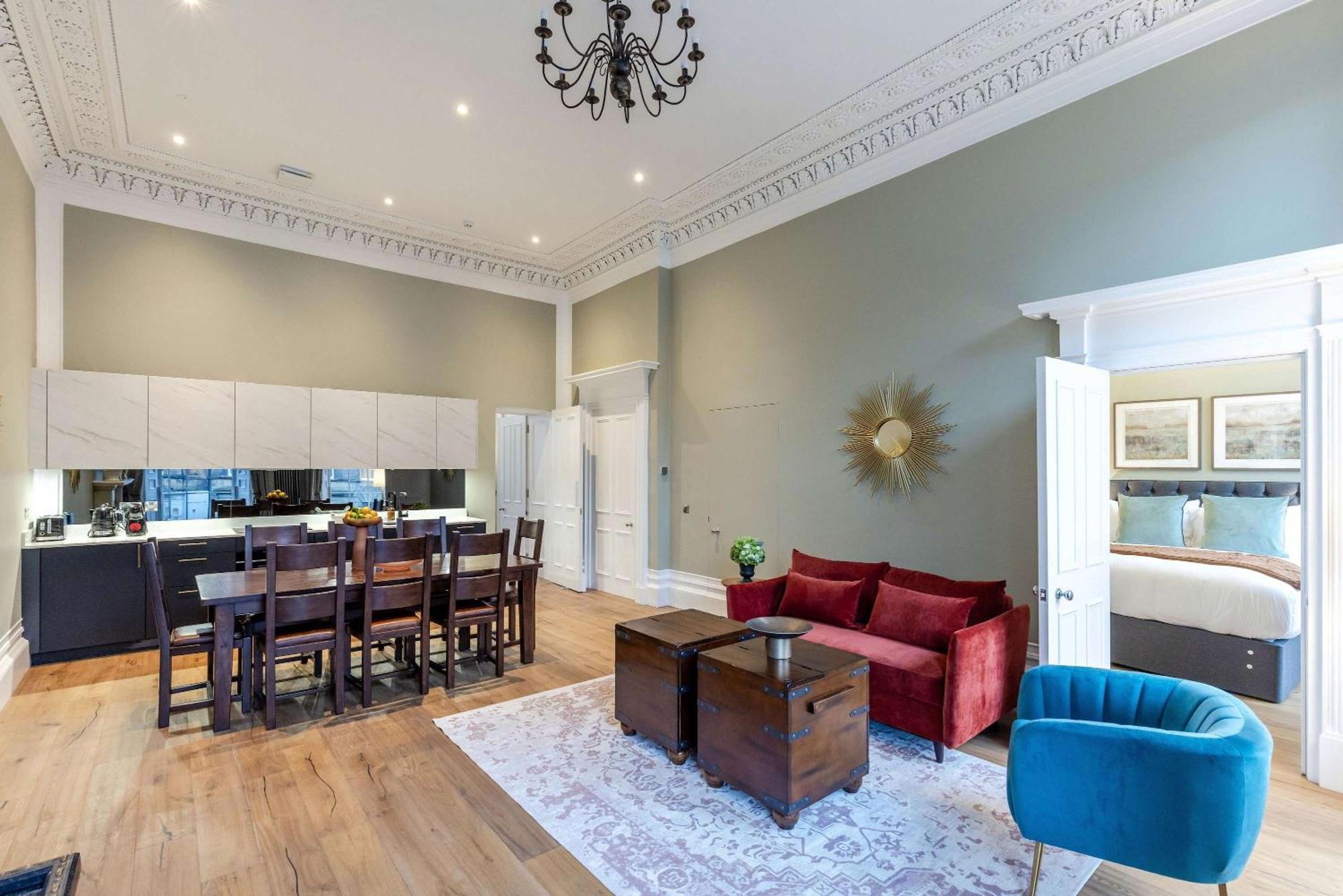Dragon Suites Luxury Apartments At 9 Albyn Place Edinburgh Luaran gambar