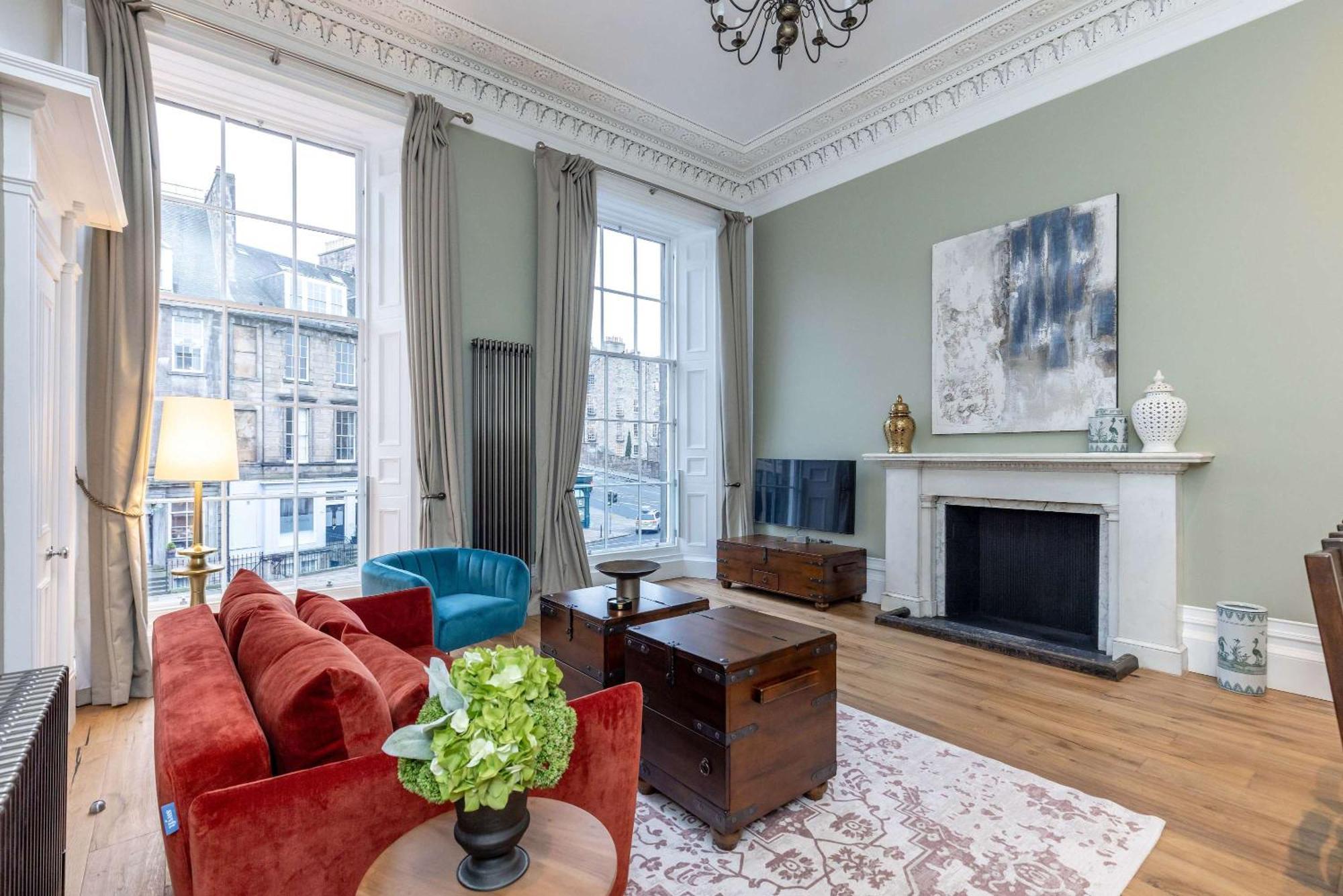Dragon Suites Luxury Apartments At 9 Albyn Place Edinburgh Luaran gambar