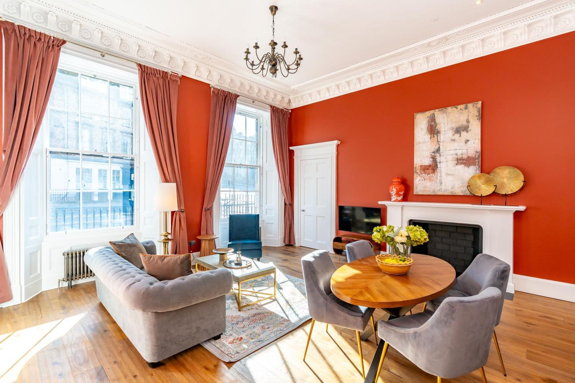 Dragon Suites Luxury Apartments At 9 Albyn Place Edinburgh Luaran gambar