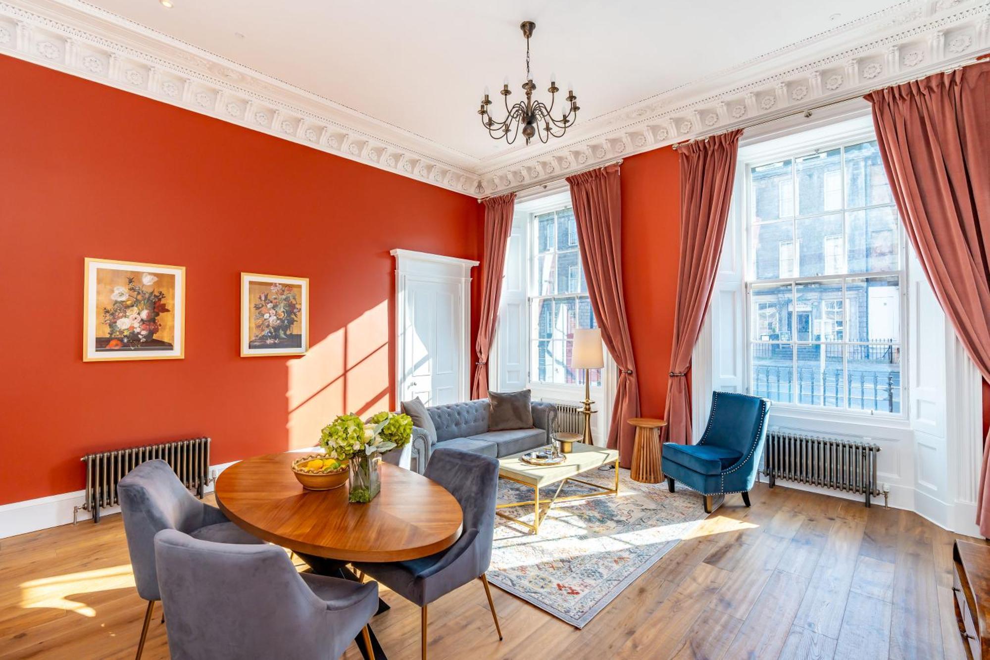 Dragon Suites Luxury Apartments At 9 Albyn Place Edinburgh Luaran gambar