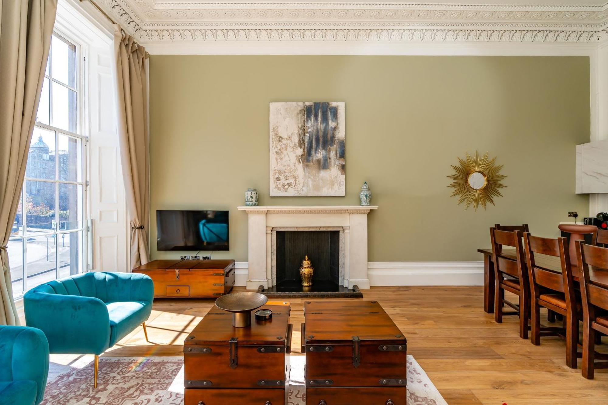 Dragon Suites Luxury Apartments At 9 Albyn Place Edinburgh Luaran gambar